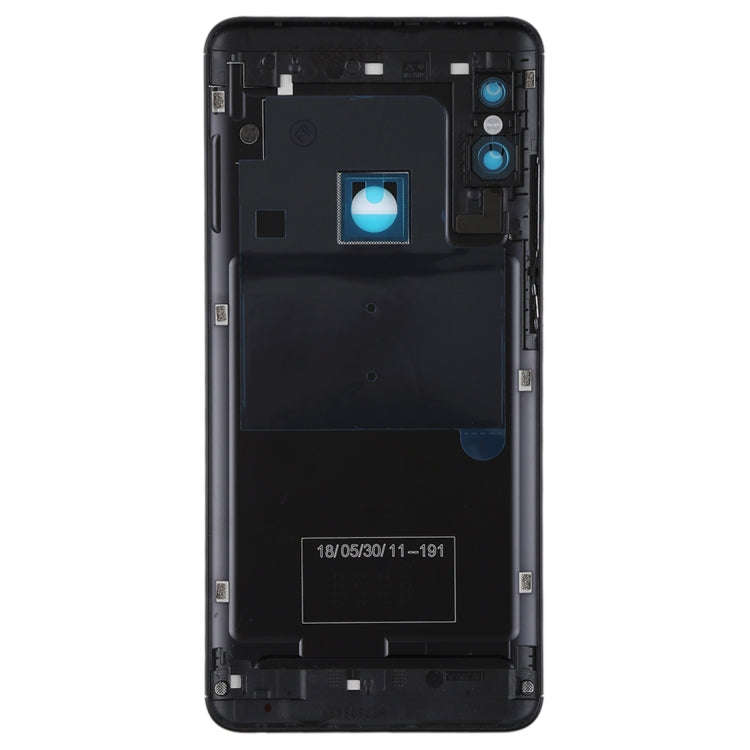 Back Cover with Camera Lens & Side Keys for Xiaomi Redmi Note 5(Black)