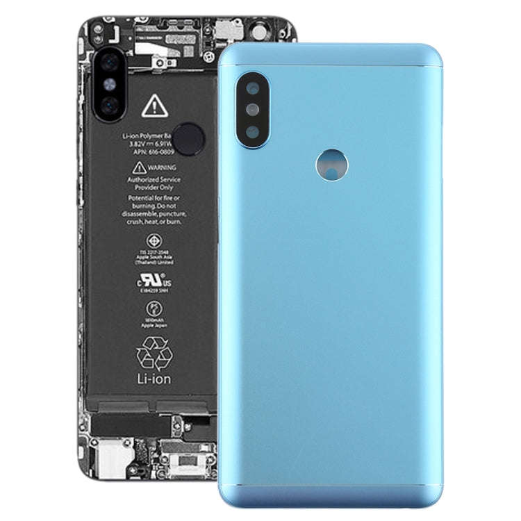 Back Cover with Camera Lens & Side Keys for Xiaomi Redmi Note 5(Blue)