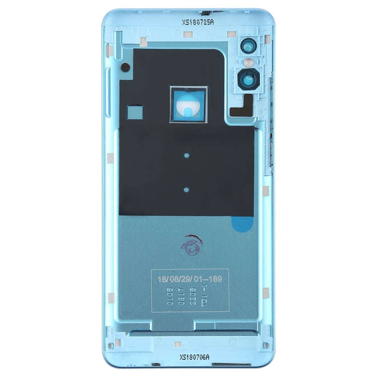 Back Cover with Camera Lens & Side Keys for Xiaomi Redmi Note 5(Blue)