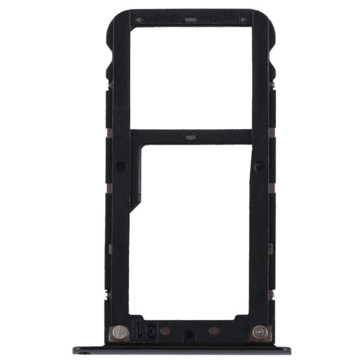 2 SIM Card Tray / Micro SD Card Tray for Xiaomi Redmi 5 Plus(Black)
