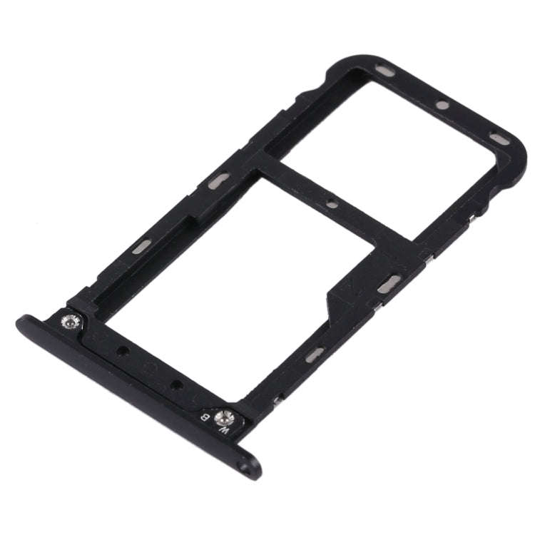 2 SIM Card Tray / Micro SD Card Tray for Xiaomi Redmi 5 Plus(Black)