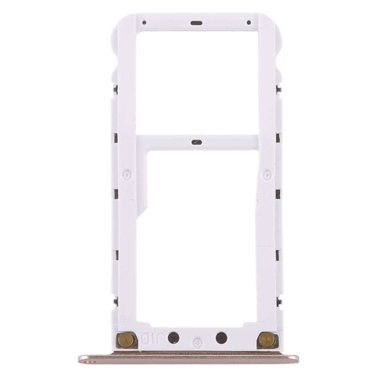 2 SIM Card Tray / Micro SD Card Tray for Xiaomi Redmi 5 Plus(Gold)