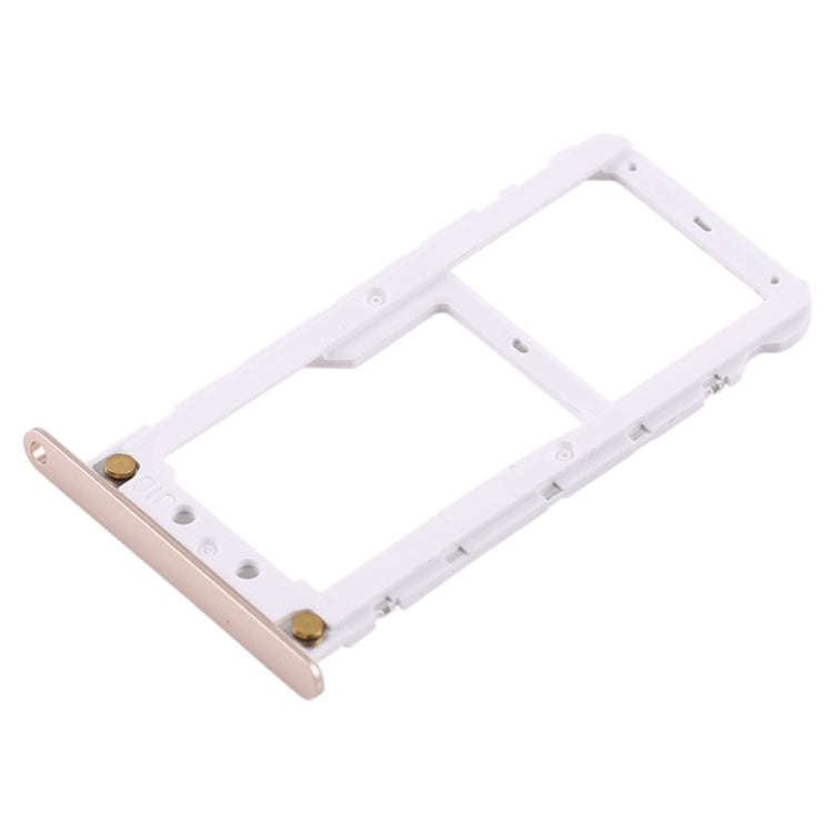 2 SIM Card Tray / Micro SD Card Tray for Xiaomi Redmi 5 Plus(Gold)
