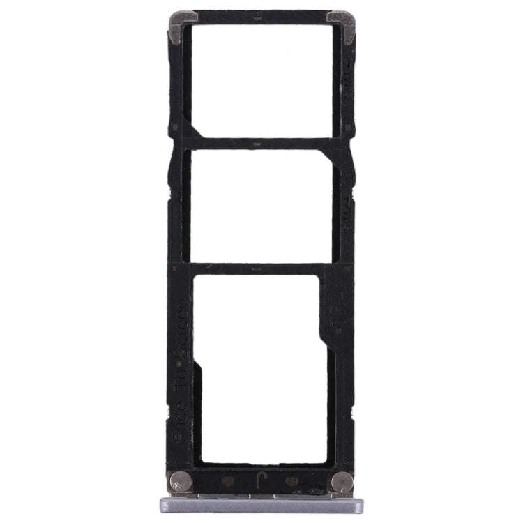 2 SIM Card Tray + Micro SD Card Tray for Xiaomi Redmi Note 5A(Grey)