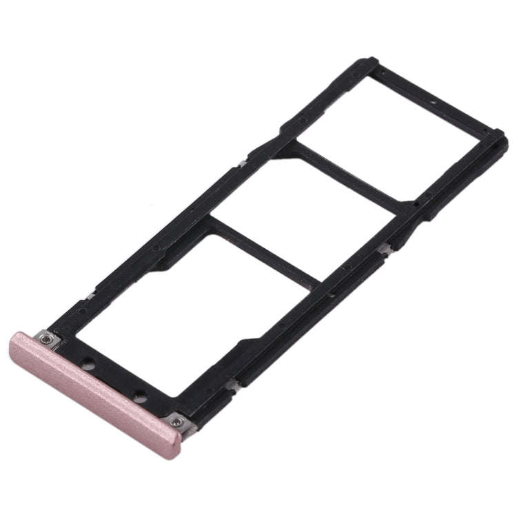 2 SIM Card Tray + Micro SD Card Tray for Xiaomi Redmi Note 5A(Rose Gold)