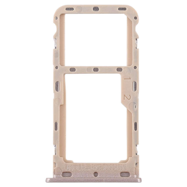 2 SIM Card Tray / Micro SD Card Tray for Xiaomi Redmi 5(Gold)