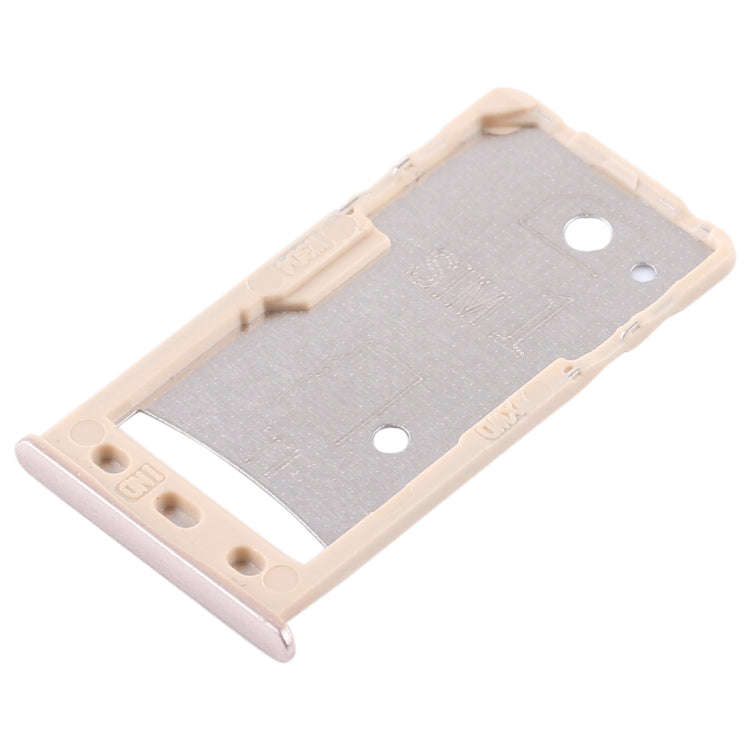 2 SIM Card Tray / Micro SD Card Tray for Xiaomi Redmi 5A(Gold)