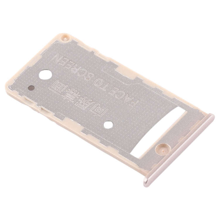 2 SIM Card Tray / Micro SD Card Tray for Xiaomi Redmi 5A(Gold)