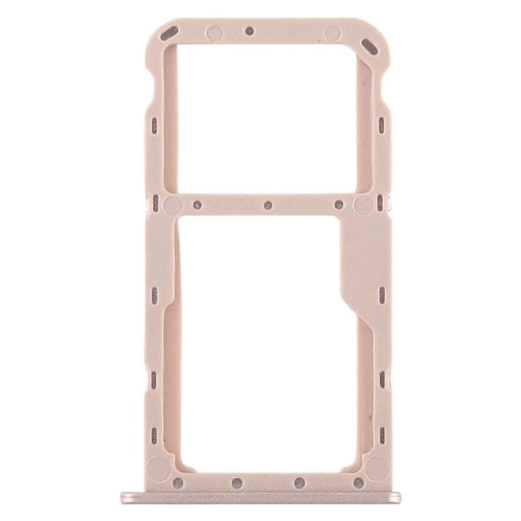 SIM Card Tray + SIM Card Tray / Micro SD Card Tray for Huawei Honor Play 7X (Gold)