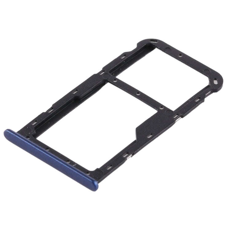 SIM Card Tray + SIM Card Tray / Micro SD Card Tray for Huawei Honor Play 7X (Blue)