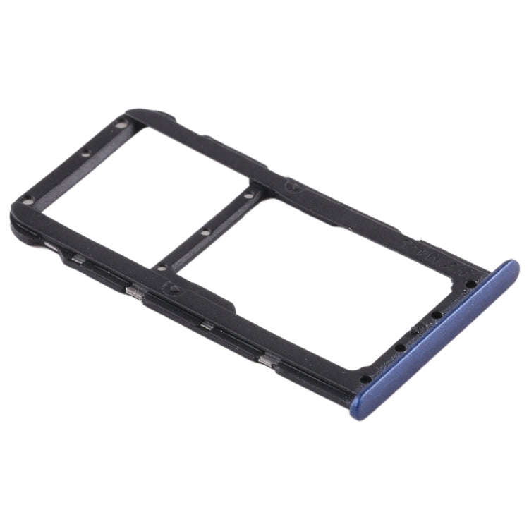 SIM Card Tray + SIM Card Tray / Micro SD Card Tray for Huawei Honor Play 7X (Blue)