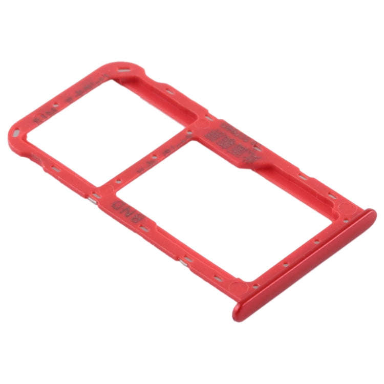 SIM Card Tray + SIM Card Tray / Micro SD Card Tray for Huawei Honor Play 7X (Red)