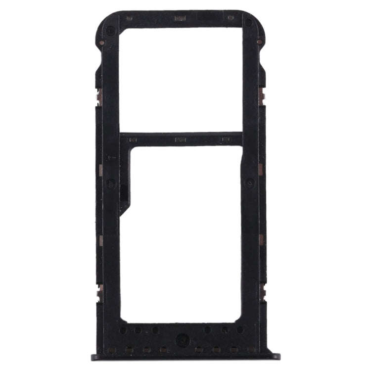 SIM Card Tray + SIM Card Tray / Micro SD Card Tray for Huawei Honor V9 Play (Black)