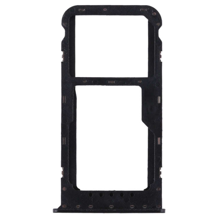 SIM Card Tray + SIM Card Tray / Micro SD Card Tray for Huawei Honor V9 Play (Black)