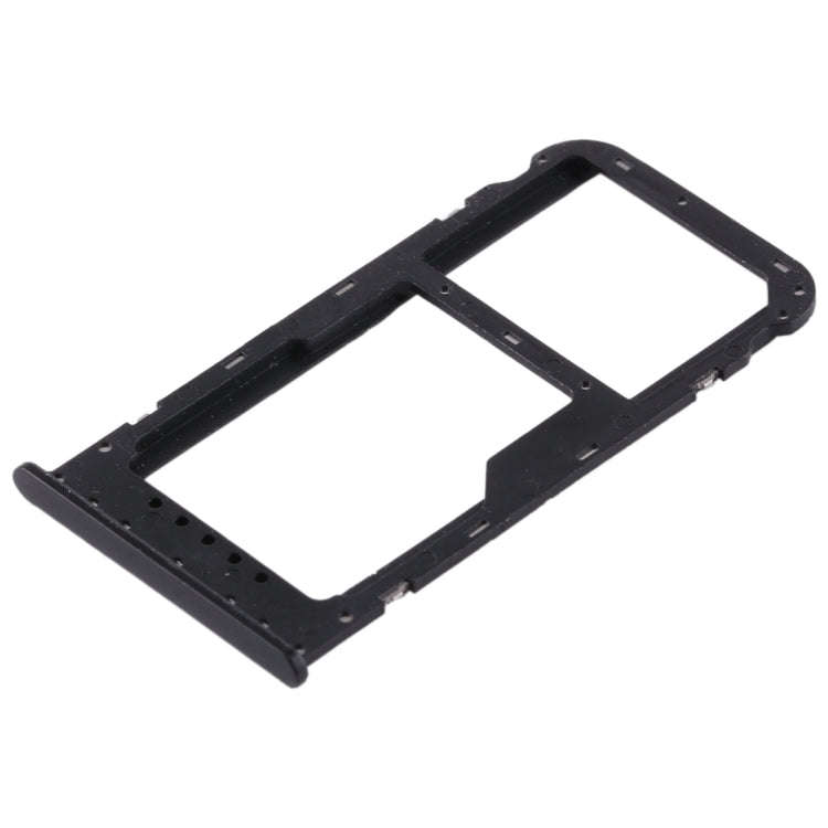 SIM Card Tray + SIM Card Tray / Micro SD Card Tray for Huawei Honor V9 Play (Black)