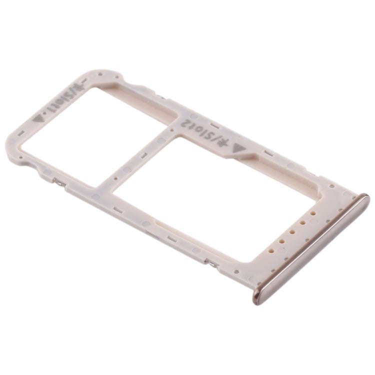 SIM Card Tray + SIM Card Tray / Micro SD Card Tray for Huawei Honor V9 Play (Gold)