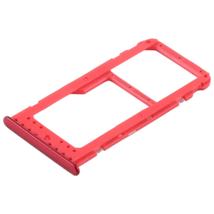 SIM Card Tray + SIM Card Tray / Micro SD Card Tray for Huawei Honor V9 Play (Red)