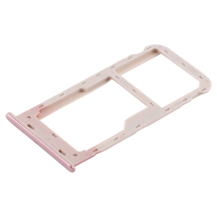 SIM Card Tray + SIM Card Tray / Micro SD Card Tray for Huawei Honor 6A (Pink)