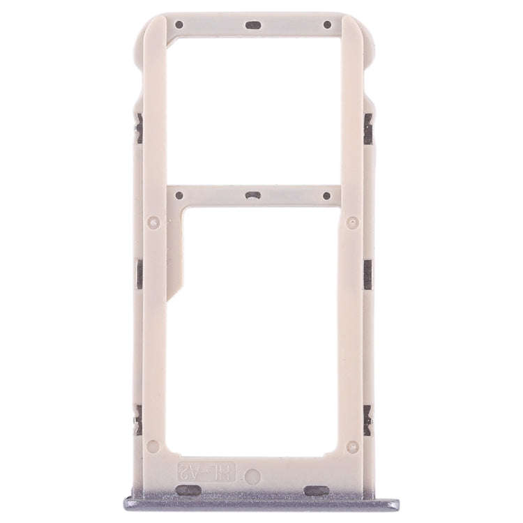 SIM Card Tray + SIM Card Tray / Micro SD Card Tray for Huawei Honor 6A (Grey)