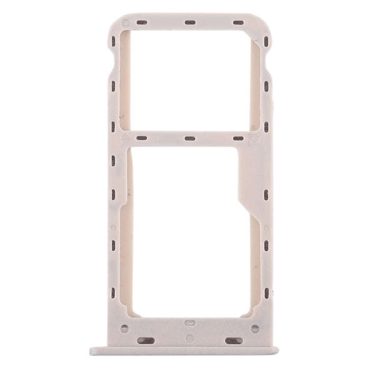 SIM Card Tray + SIM Card Tray / Micro SD Card Tray for Huawei Honor 6A (Silver)