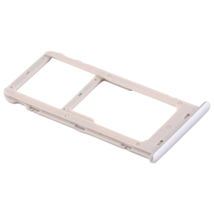 SIM Card Tray + SIM Card Tray / Micro SD Card Tray for Huawei Honor 6A (Silver)