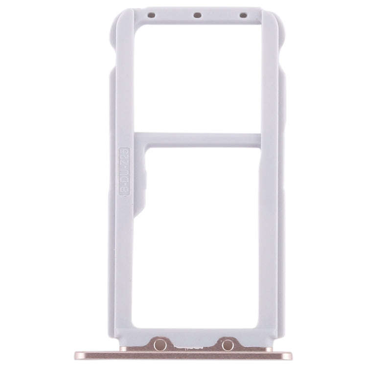 SIM Card Tray + SIM Card Tray / Micro SD Card Tray for Huawei Honor V9 (Gold)