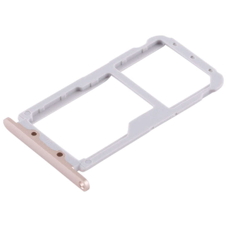 SIM Card Tray + SIM Card Tray / Micro SD Card Tray for Huawei Honor V9 (Gold)