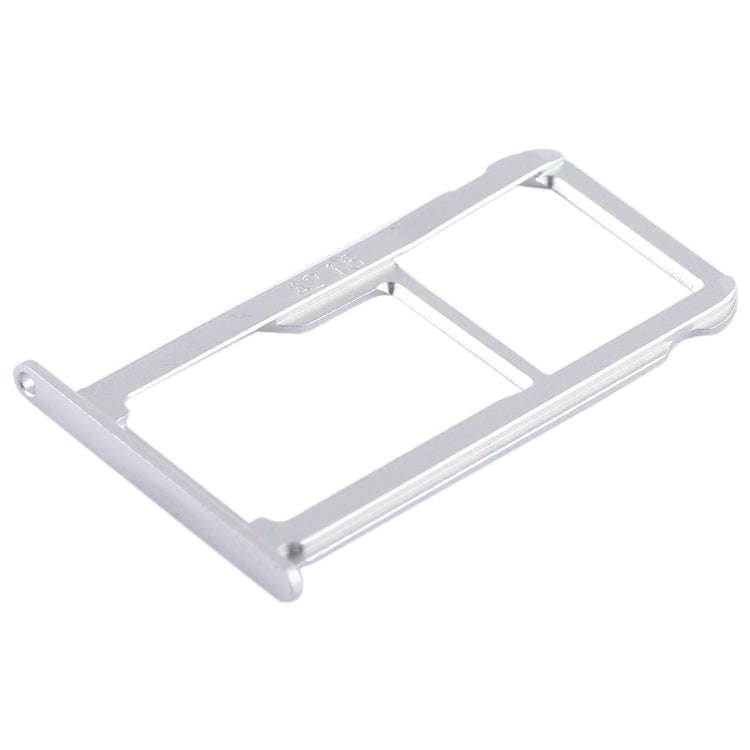 SIM Card Tray + SIM Card Tray / Micro SD Card for Huawei G9 Plus (Silver)
