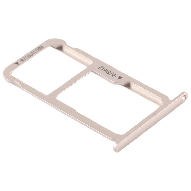 SIM Card Tray + SIM Card Tray / Micro SD Card for Huawei Honor 8 (Gold)