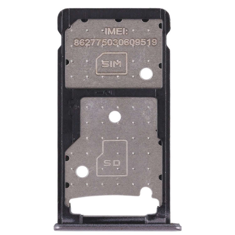 SIM Card Tray + SIM Card Tray / Micro SD Card Tray for Huawei Honor 5c (Grey)