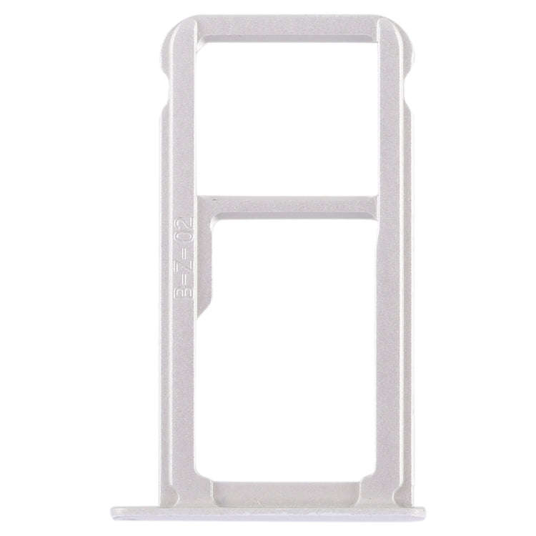 SIM Card Tray + SIM Card Tray / Micro SD Card for Huawei P9 Plus(White)