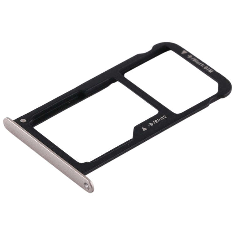 SIM Card Tray + SIM Card Tray / Micro SD Card for Huawei P9 Lite(Gold)