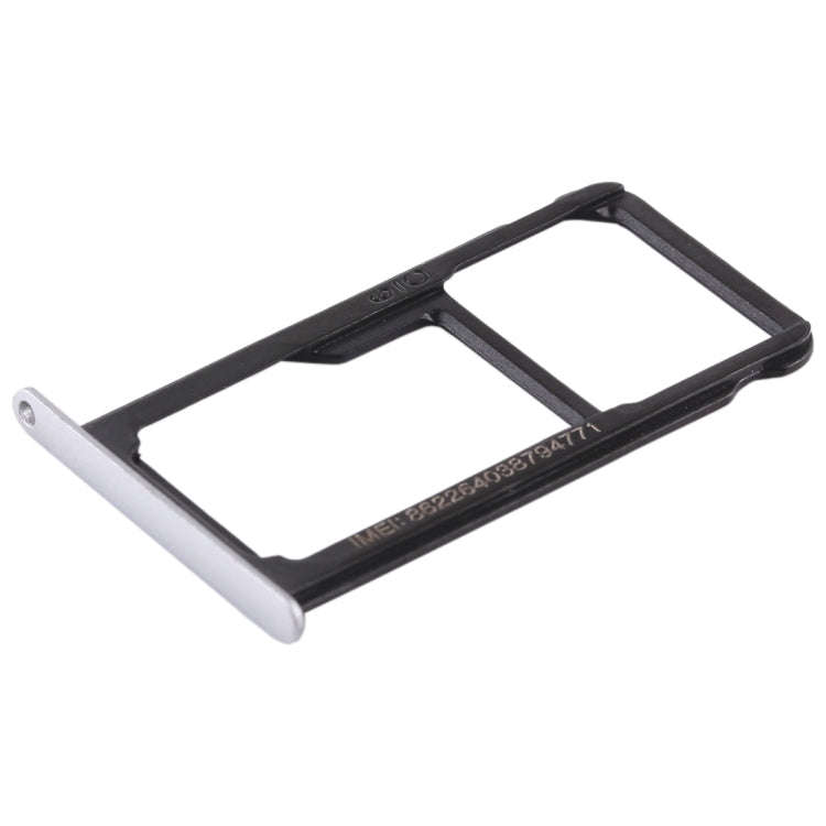 SIM Card Tray + SIM Card Tray / Micro SD Card for Huawei P9 Lite(Silver)