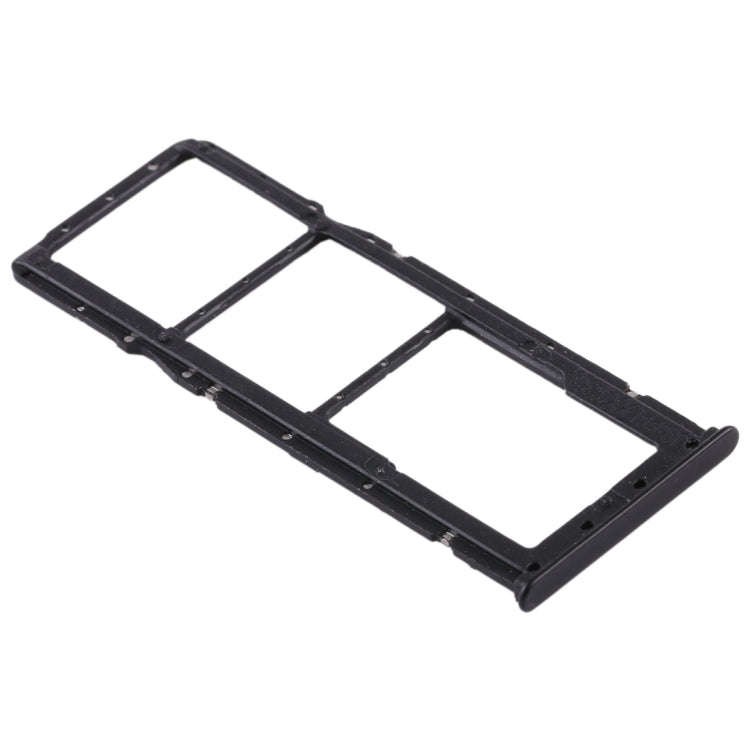 2 SIM Card Tray + Micro SD Card Tray for Huawei Enjoy 8 Plus(Black)