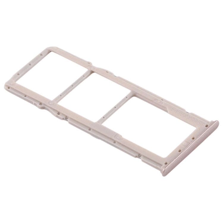 2 SIM Card Tray + Micro SD Card Tray for Huawei Enjoy 8 Plus(Gold)