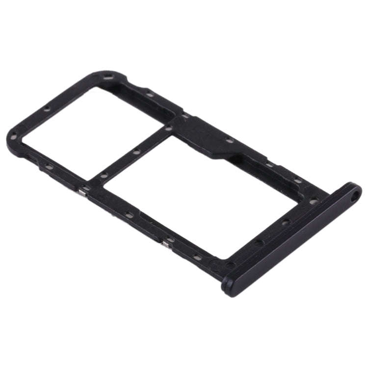 SIM Card Tray + SIM Card Tray / Micro SD Card for Huawei P20 Lite / Nova 3e (Black)