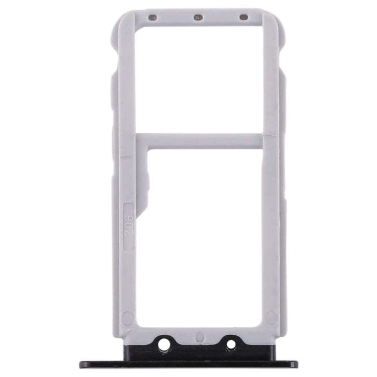 2 SIM Card Tray / Micro SD Card Tray for Huawei Nova 2s(Black)