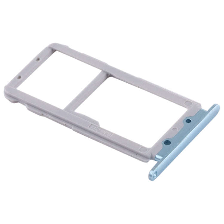 2 SIM Card Tray / Micro SD Card Tray for Huawei Nova 2s(Blue)