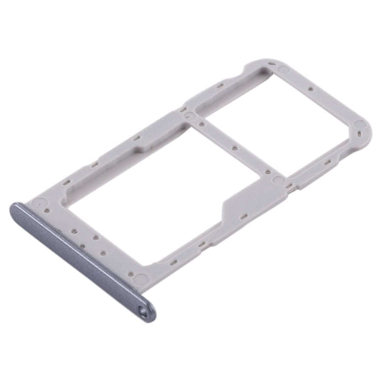 SIM Card Tray + SIM Card Tray / Micro SD Card for Huawei Honor 9 Lite(Grey)