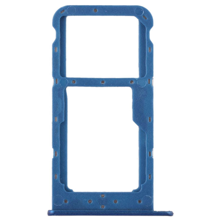 SIM Card Tray + SIM Card Tray / Micro SD Card for Huawei Honor 9 Lite(Blue)
