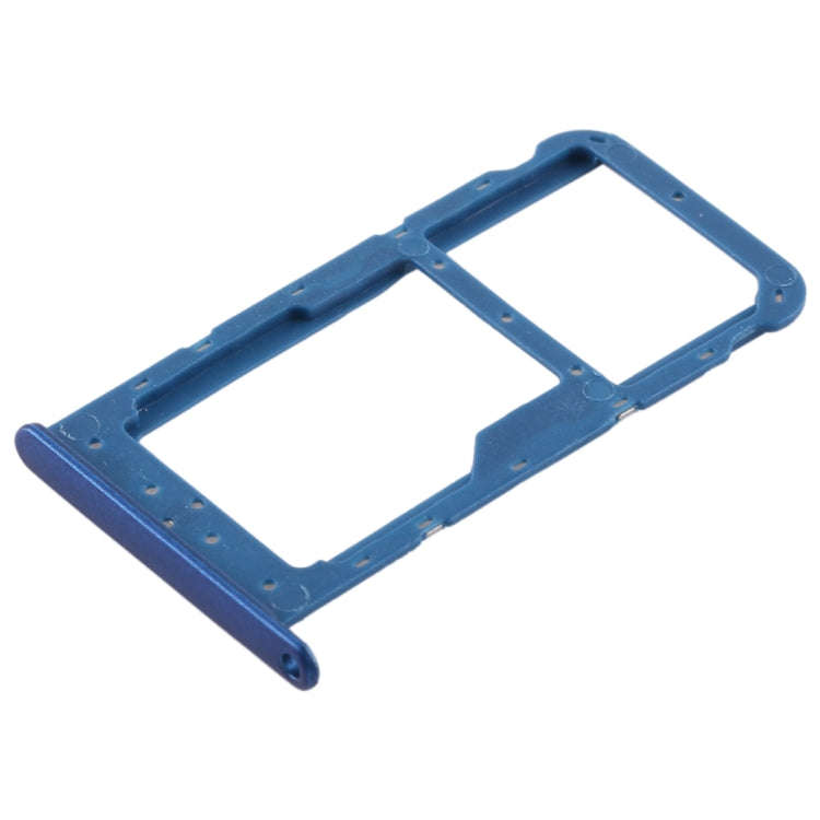 SIM Card Tray + SIM Card Tray / Micro SD Card for Huawei Honor 9 Lite(Blue)