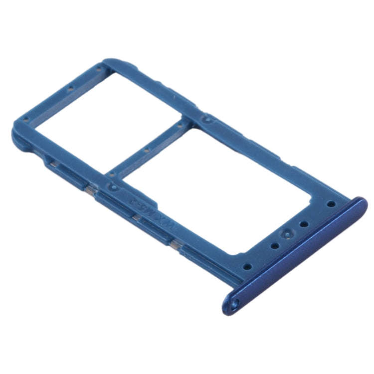 SIM Card Tray + SIM Card Tray / Micro SD Card for Huawei Honor 9 Lite(Blue)