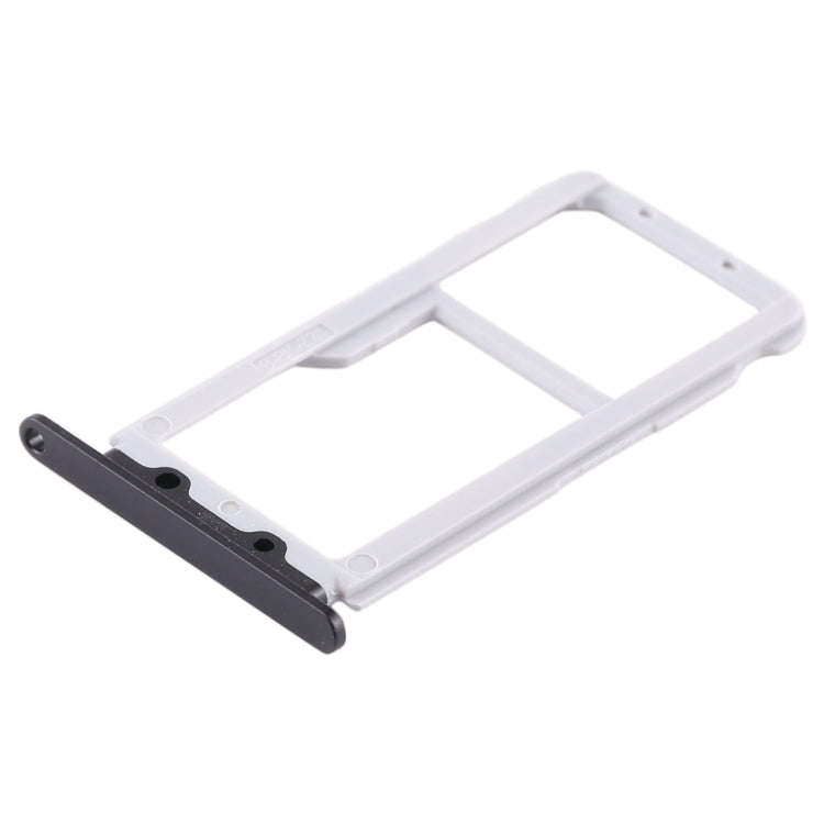 SIM Card Tray + SIM Card Tray / Micro SD Card for Huawei Honor View 10 / V10(Black)