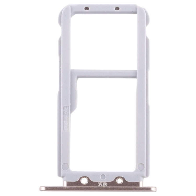 SIM Card Tray + SIM Card Tray / Micro SD Card for Huawei Honor View 10 / V10(Gold)