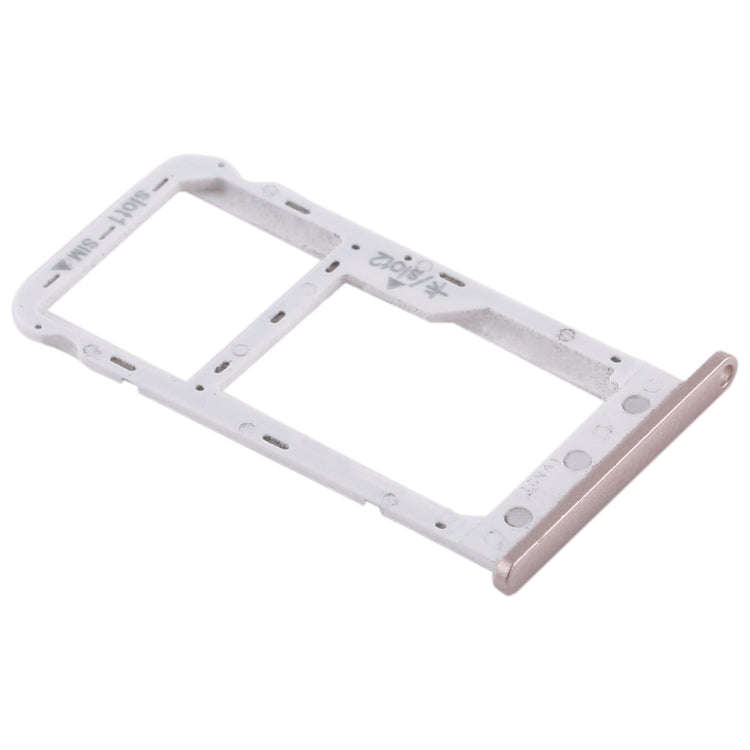 SIM Card Tray + SIM Card Tray / Micro SD Card for Huawei Enjoy 7 (Gold)