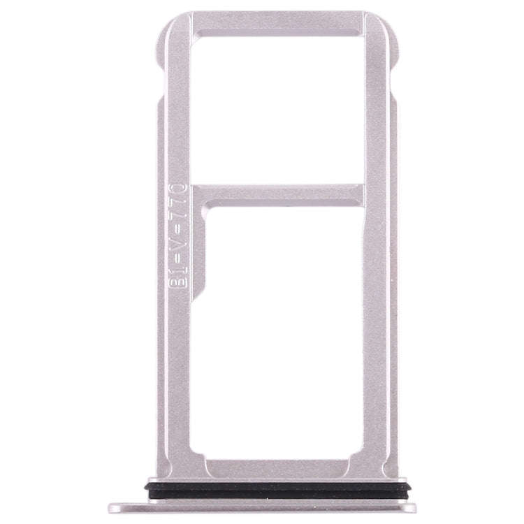 SIM Card Tray + SIM Card Tray / Micro SD Card for Huawei Mate 10 (Silver)