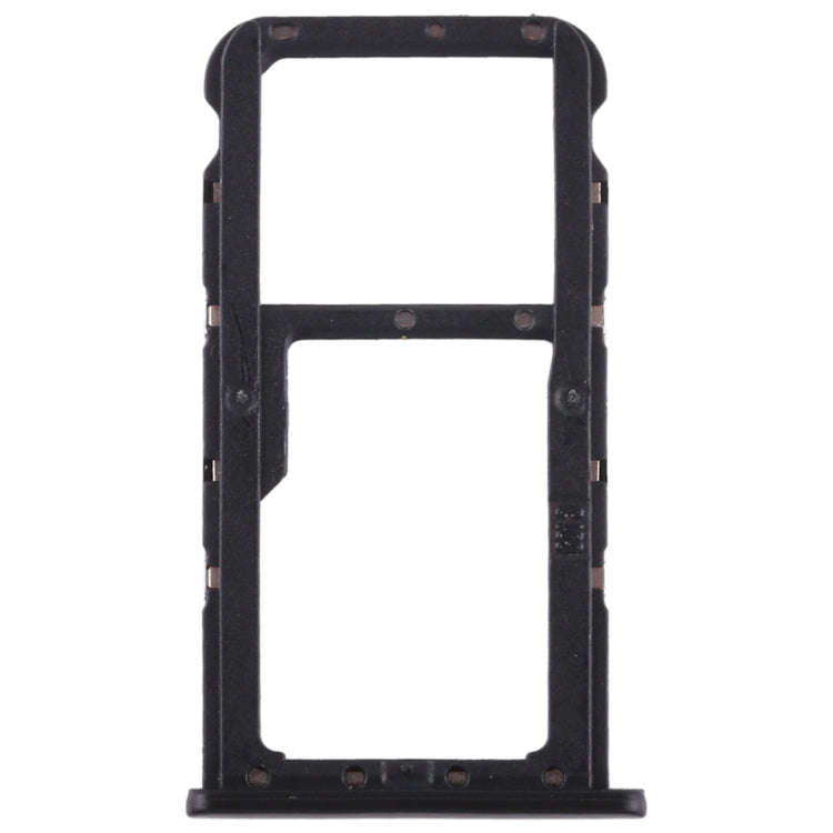 SIM Card Tray + SIM Card Tray / Micro SD Card for Huawei Maimang 6(Black)