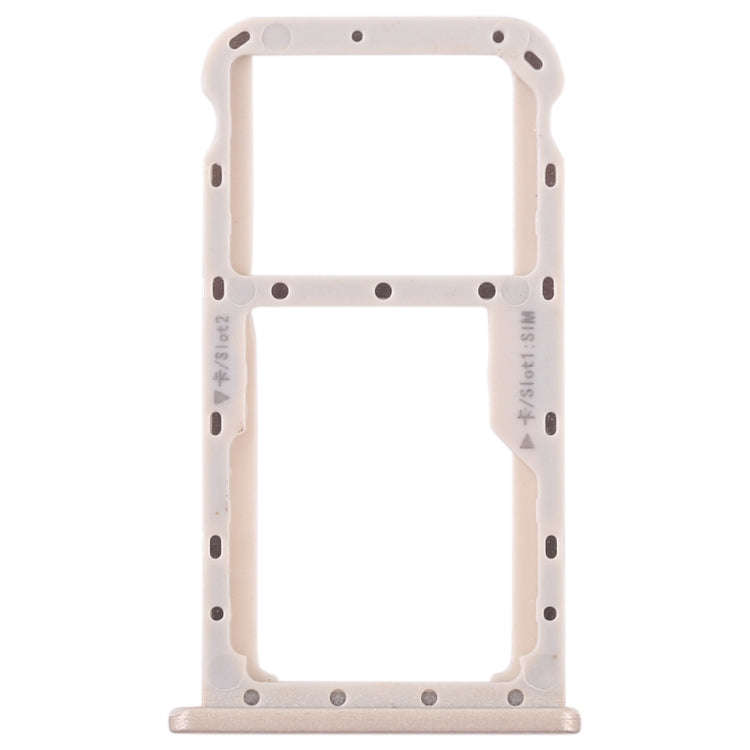 SIM Card Tray + SIM Card Tray / Micro SD Card for Huawei Maimang 6(Gold)