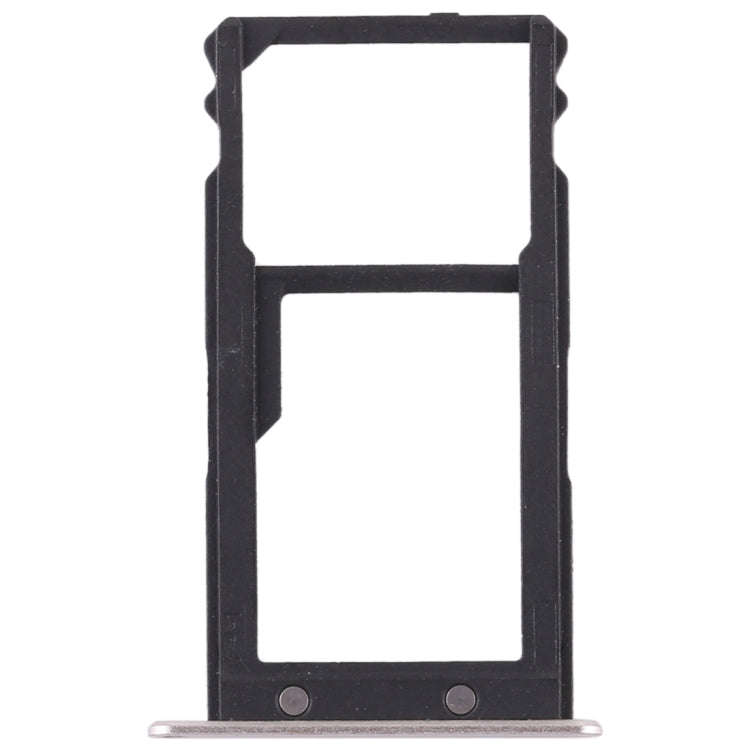 SIM Card Tray + SIM Card Tray / Micro SD Card for Huawei G8 (Silver)