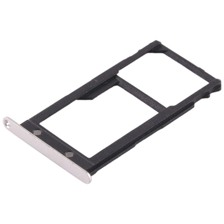 SIM Card Tray + SIM Card Tray / Micro SD Card for Huawei G8 (Silver)